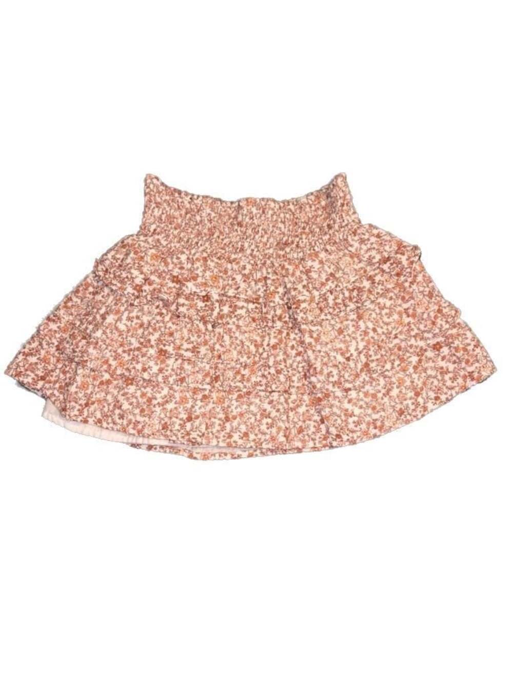 Cat & Jack Girls Floral Tiered Smocked Mini Skirt